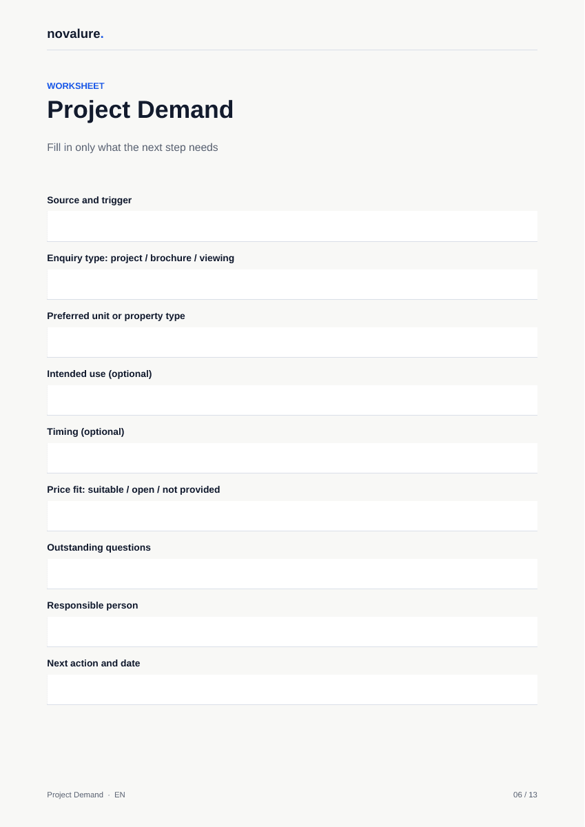 Fillable worksheet